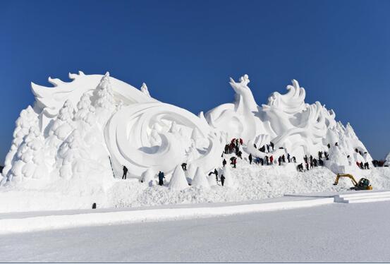 哈爾濱太陽島室外冰雪節